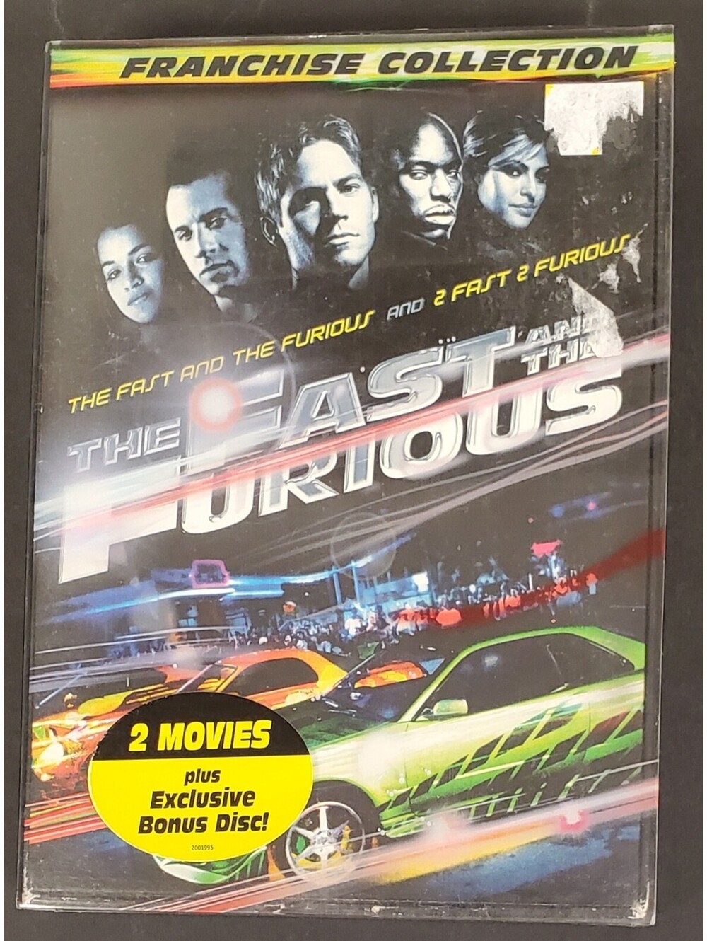 The Fast and the Furious & 2 Fast 2 Furious Franchise Collection DVD Set VG